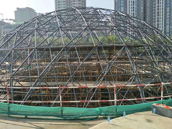 建德球形网架钢结构施工